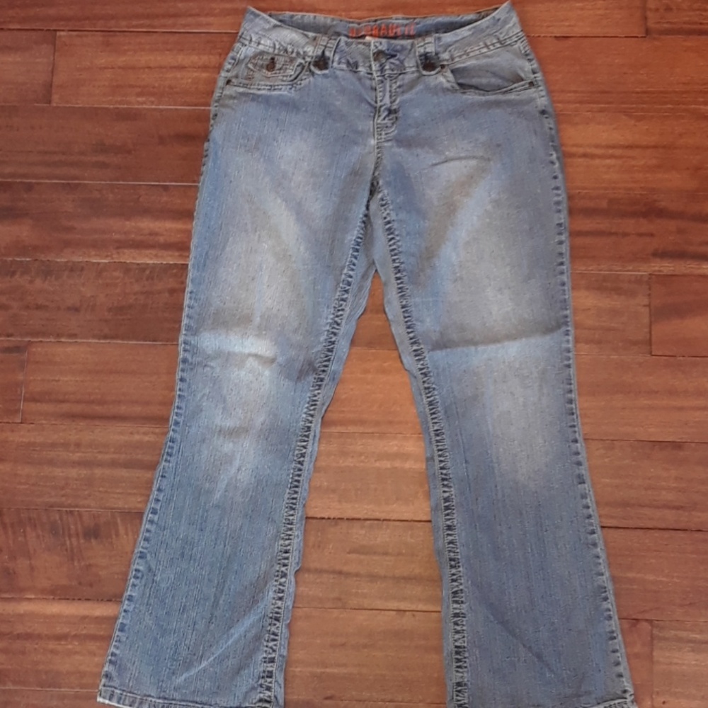 Hydraulic Premium Stretch Faded Bootcut Jeans